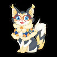 まーくん ちーやん - Stickers - VTuber Size-100 x 100 (mm)