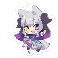 灰空ぺん - Acrylic Key Chain - Key Chain - VTuber Size-50 x 50 (mm)