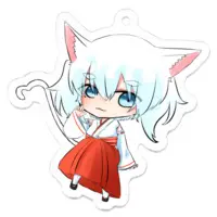 Maigo - Acrylic Key Chain - Key Chain - VTuber Size-50 x 50 (mm)