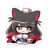 Suoh Matatabi - Acrylic Key Chain - Key Chain - VTuber Size-50 x 50 (mm)
