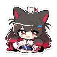Suoh Matatabi - Acrylic Key Chain - Key Chain - VTuber Size-70 x 70 (mm)