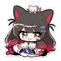 Suoh Matatabi - Acrylic Key Chain - Key Chain - VTuber Size-100 x 100 (mm)