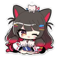 Suoh Matatabi - Acrylic Key Chain - Key Chain - VTuber Size-100 x 100 (mm)