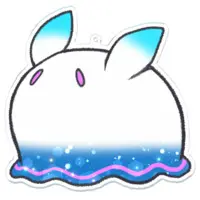 Tsukinami Nato - Acrylic Key Chain - Key Chain - VTuber Size-100 x 100 (mm)