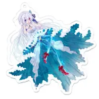 Tsukinami Nato - Acrylic Key Chain - Key Chain - VTuber Size-70 x 70 (mm)