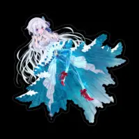 Tsukinami Nato - Stickers - VTuber Size-100 x 100 (mm)