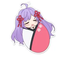 高槻りつ - Acrylic Key Chain - Key Chain - VTuber Size-100 x 100 (mm)