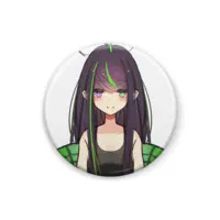神弥識シオン - Badge - VTuber Size-25mm