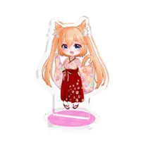まゆにゃあ - Acrylic stand - VTuber Size-50x50mm