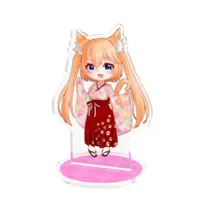 まゆにゃあ - Acrylic stand - VTuber Size-70x70mm