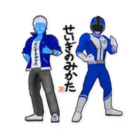 コバブル - T-shirts - Stickers - VTuber Size-160 x 160 (mm)