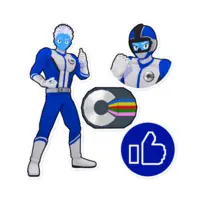 コバブル - Stickers - VTuber Size-160 x 160 (mm)