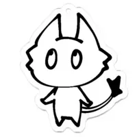 ハクヤ - Acrylic Key Chain - Key Chain - VTuber