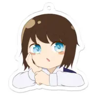 鎖宮紫杏 - Acrylic Key Chain - Key Chain - VTuber Size-50 x 50 (mm)