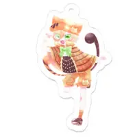 夜渡とと - Acrylic Key Chain - Key Chain - VTuber Size-50 x 50 (mm)