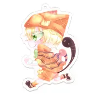 夜渡とと - Acrylic Key Chain - Key Chain - VTuber Size-70 x 70 (mm)