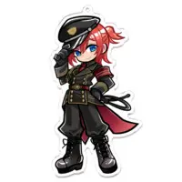 Usa Serato - Key Chain - Acrylic Key Chain - VTuber Size-100 x 100 (mm)