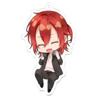 Usa Serato - Key Chain - Acrylic Key Chain - VTuber Size-70 x 70 (mm)