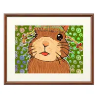 ベア子/beaco - Illustration Board - VTuber Size-A3