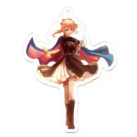 綺羅姉 - Acrylic Key Chain - Key Chain - VTuber Size-70 x 70 (mm)