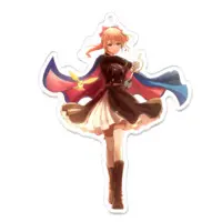 綺羅姉 - Acrylic Key Chain - Key Chain - VTuber Size-100 x 100 (mm)