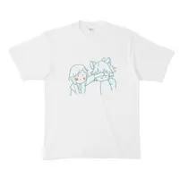 Haneta Chika - Clothes - T-shirts - VTuber Size-XL