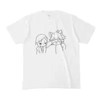 Haneta Chika - Clothes - T-shirts - VTuber Size-M