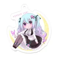 Honoka Yomi - Acrylic Key Chain - Key Chain - VTuber Size-50 x 50 (mm)