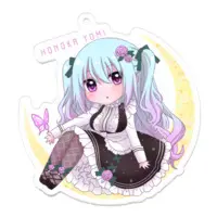 Honoka Yomi - Acrylic Key Chain - Key Chain - VTuber Size-70 x 70 (mm)