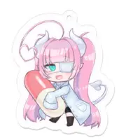 馬骨 なまこ - Acrylic Key Chain - Key Chain - VTuber Size-50 x 50 (mm)