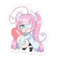 馬骨 なまこ - Acrylic Key Chain - Key Chain - VTuber Size-70 x 70 (mm)
