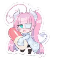 馬骨 なまこ - Acrylic Key Chain - Key Chain - VTuber Size-100 x 100 (mm)
