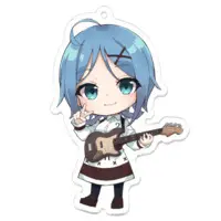 Kotone Nicole - Acrylic Key Chain - Key Chain - VTuber Size-70 x 70 (mm)