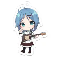 Kotone Nicole - Acrylic Key Chain - Key Chain - VTuber Size-50 x 50 (mm)