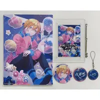 Naruse Naru - Badge - Acrylic Art Plate - Canvas Board - Birthday Merch Complete Set - Nijisanji