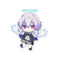 Uten Hiyori - Stickers - VTuber Size-100 x 100 (mm)