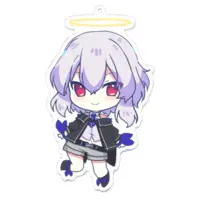 Uten Hiyori - Acrylic Key Chain - Key Chain - VTuber Size-100 x 100 (mm)