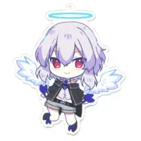 Uten Hiyori - Acrylic Key Chain - Key Chain - VTuber Size-100 x 100 (mm)