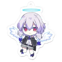 Uten Hiyori - Acrylic Key Chain - Key Chain - VTuber Size-50 x 50 (mm)