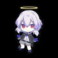 Uten Hiyori - Stickers - VTuber Size-100 x 100 (mm)