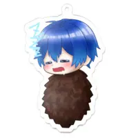 Yumena Kuma - Key Chain - Acrylic Key Chain - VTuber Size-70 x 70 (mm)