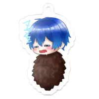 Yumena Kuma - Key Chain - Acrylic Key Chain - VTuber Size-50 x 50 (mm)