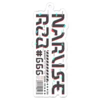 成瀬ろく - Acrylic Key Chain - Key Chain - VTuber Size-70 x 70 (mm)