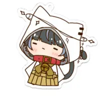 結城ねおん - Acrylic Key Chain - Key Chain - VTuber Size-70 x 70 (mm)