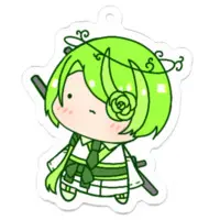 結城ねおん - Acrylic Key Chain - Key Chain - VTuber Size-50 x 50 (mm)