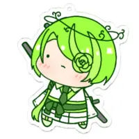 結城ねおん - Acrylic Key Chain - Key Chain - VTuber Size-70 x 70 (mm)