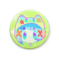 結城ねおん - Badge - VTuber Size-44mm 