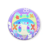 結城ねおん - Badge - VTuber Size-44mm 