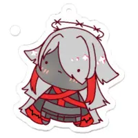 結城ねおん - Acrylic Key Chain - Key Chain - VTuber Size-50 x 50 (mm)