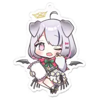 Nanoha。 - Acrylic Key Chain - Key Chain - VTuber Size-70 x 70 (mm)